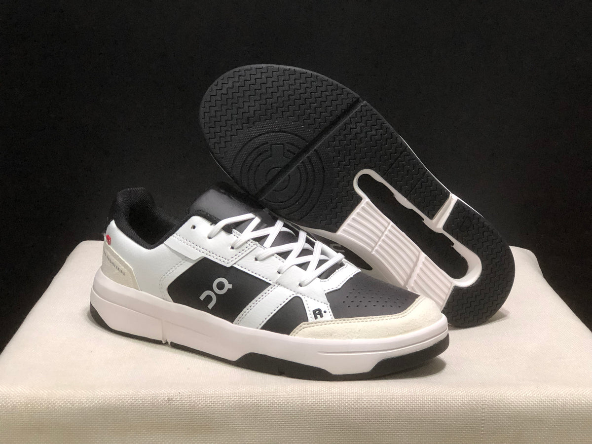 ON Black & White Performance Sneakers